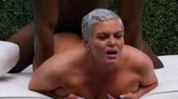Anal Mature interracial pendant un casting porno